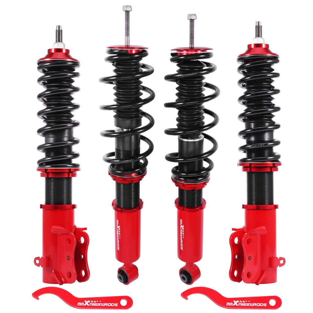 Skruesett egnet for VW Golf 2 (19E) 1985-1992, Golf 3, Jetta, Vento, Corrado | Coilovers senking 25-75 mm, fast demping