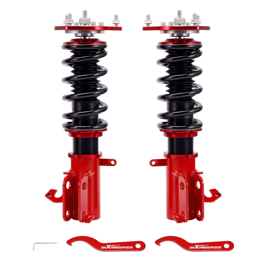 Etupään säädettävä alustasarja (2 kpl) Toyota Corolla E90 E100 E110 1987-2002 | Coiloverit 24-portaisella vaimennuksen säädöllä