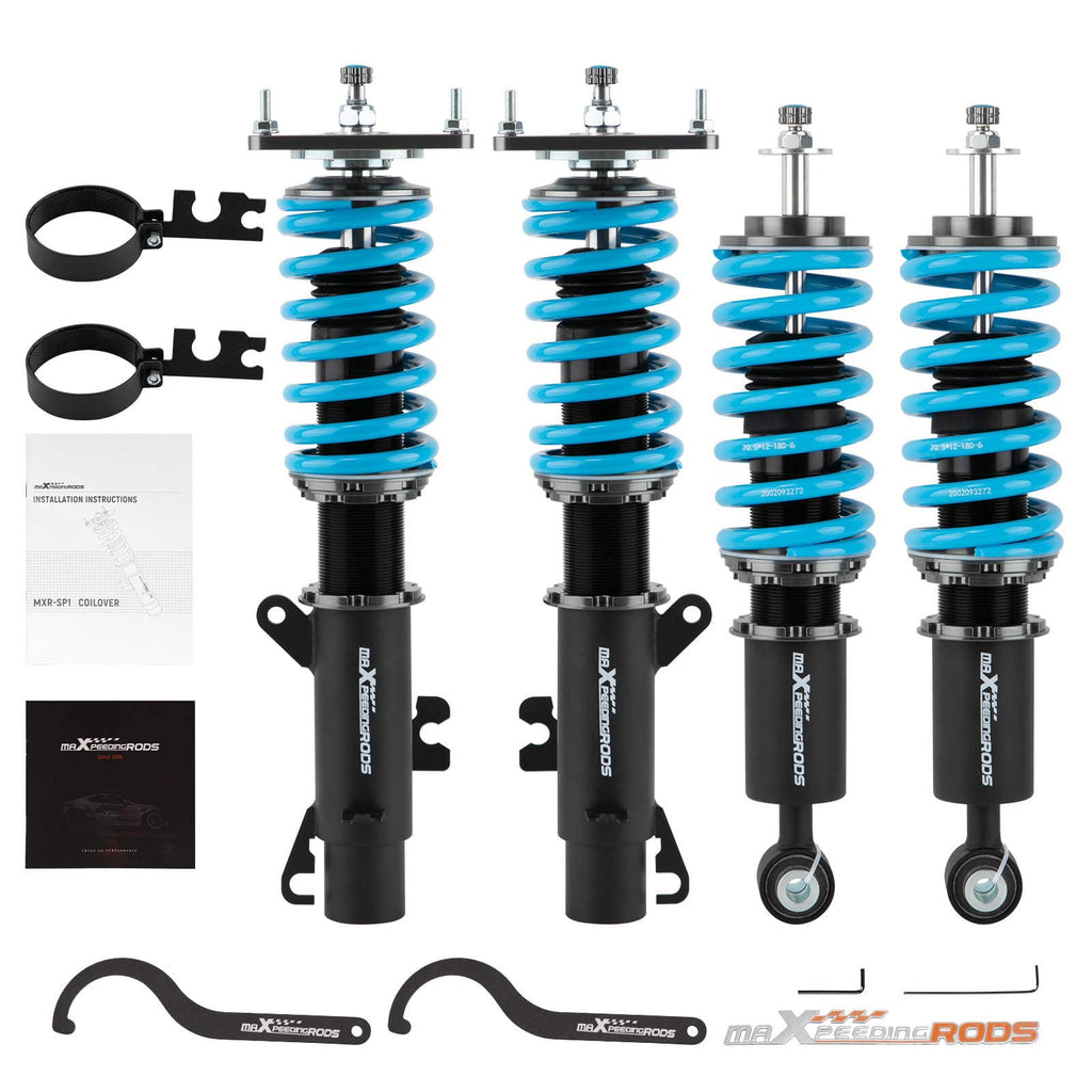 Maxpeedingrods T6 coilovers passar till Mini Cooper / Cooper S / One R50 R53 och Cabrio R52 2001-2007 | Coilovers höjdjusterbara