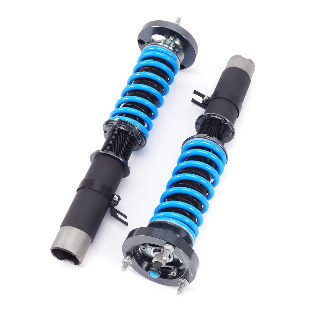 Maxpeedingrods T6 coilovers (gjengeunderstell) passer til BMW 3-serie E30 sedan 1982-1991 | Coilovers høydejusterbare, 51 mm fjærbein