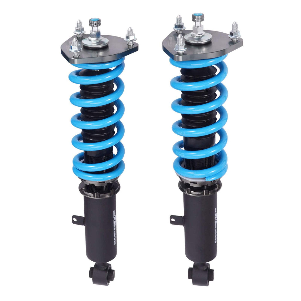 Maxpeedingrods T6 coilovers (gängade stötdämpare) passar till Lexus GS300 GS400 GS430 (S16) 1998-2005 | 24-stegs justerbara coilovers, sänkning 25-75 mm