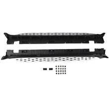 Ladda upp bild till gallerivisning, Sidesteps / fotsteg aluminium halkfria lämpliga för Mercedes GLC X253 GLC250 GLC300 GLC43 GLC63 2016-2022 svarta