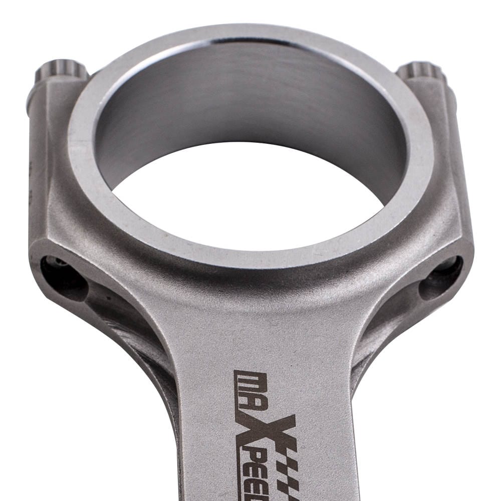 Smidda vevstakar H-profil sats om 6 passar till BMW N55B30 S55B30 (M135i, 640i, M3 F80, M4 F82) | 144,3 mm, ARP 2000-bultar