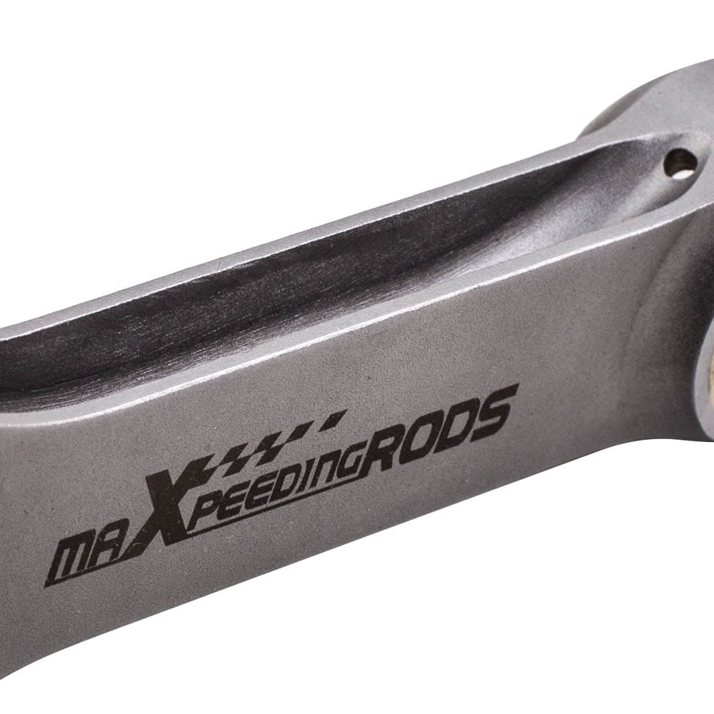 Smidda vevstakar H-profil sats om 6 passar till BMW N55B30 S55B30 (M135i, 640i, M3 F80, M4 F82) | 144,3 mm, ARP 2000-bultar