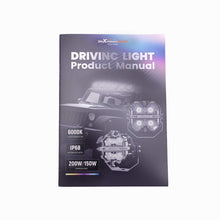 Lataa kuva Galleria-katseluun, LED-lisävalosarja 3,5 tuumaa pyöreä 160W 19200LM DRL kaksois-sivuvalo 270 astetta IP68 9-32V Crosshair off-road- ja ATV-käyttöön