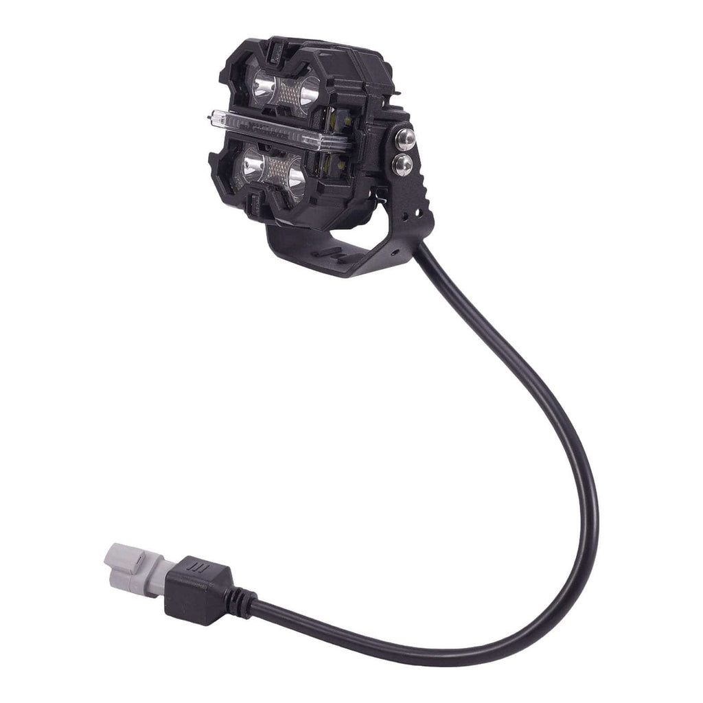 LED-työvalo 160W RGB DRL Valkoinen/Keltainen 3,5" SUV ATV Marine Vene IP68