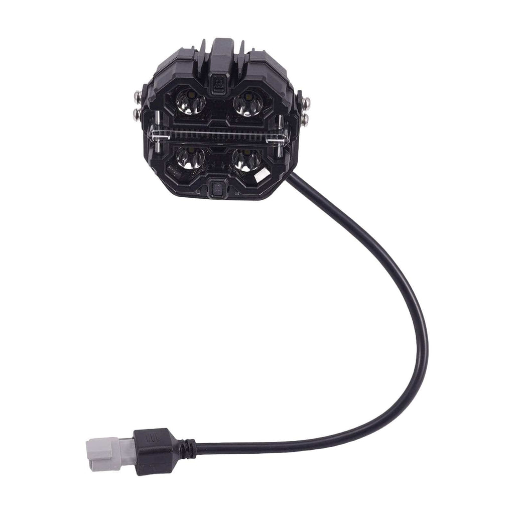 LED-työvalo 160W RGB DRL Valkoinen/Keltainen 3,5" SUV ATV Marine Vene IP68