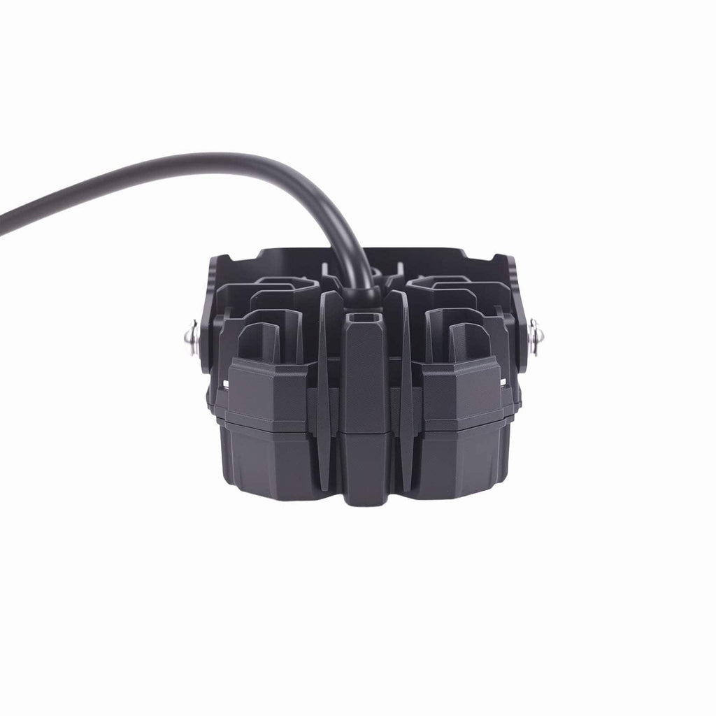 LED-lisävalosarja 3,5 tuumaa neliö 160W 19200LM DRL kapea keila side shooters 270 astetta IP68 9-32V maastoajoneuvoihin ja traktoreihin