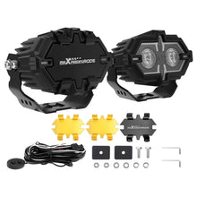 Lataa kuva Galleria-katseluun, 108W LED-lisäkaukovalot off-road-kuorma-autoille, mönkijöille, maastoautoille, 4x4-ajoneuvoille ja DRL-päiväajovaloilla