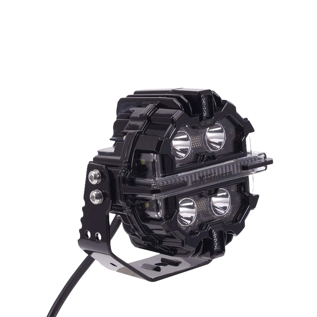 5 tuuman LED-ajovalo RGB DRL, maastoauto 4x4, vene, kohdevalo 270°, 6000K, 12V, IP68