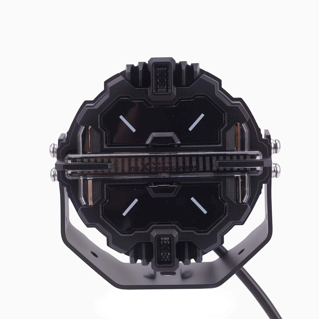 LED-ekstralys 178W Crosshair-serie fjernlys DRL hvid/ravgul universel
