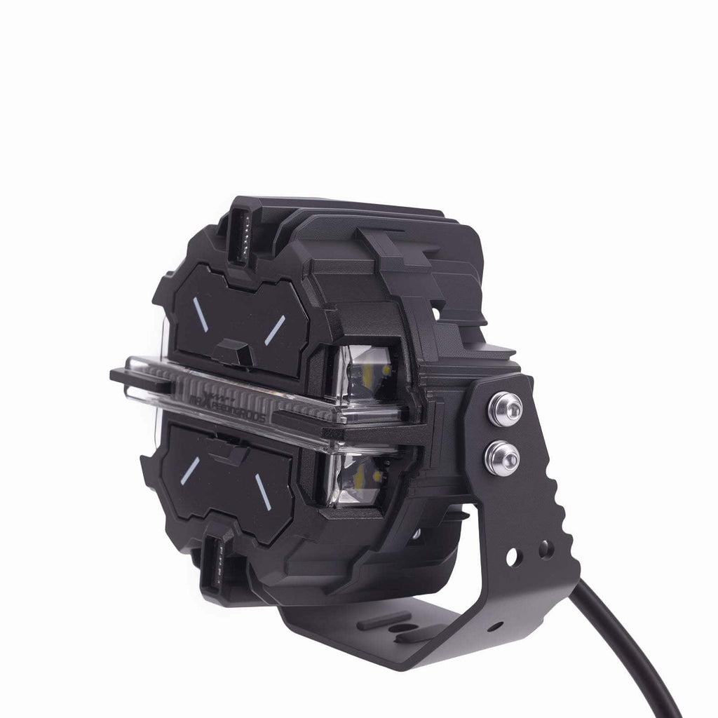 LED-ekstralys 178W Crosshair-serie fjernlys DRL hvid/ravgul universel