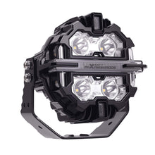 Ladda upp bild till gallerivisning, 5 LED-extraljus 21360LM Spot+Sidoljus 270° Aluminium Vit/Bärnsten