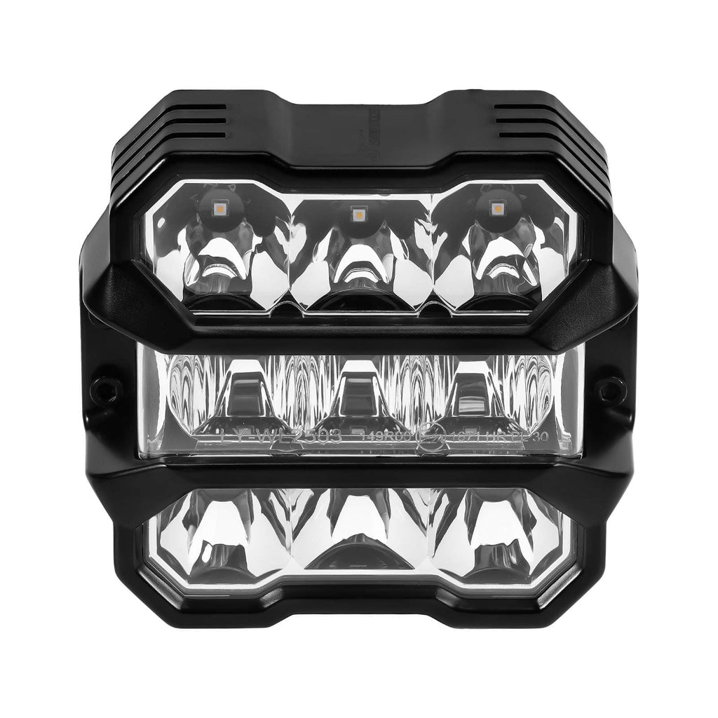 4x LED-työvalo offroad, spot ja flood, autoon ja kuorma-autoon