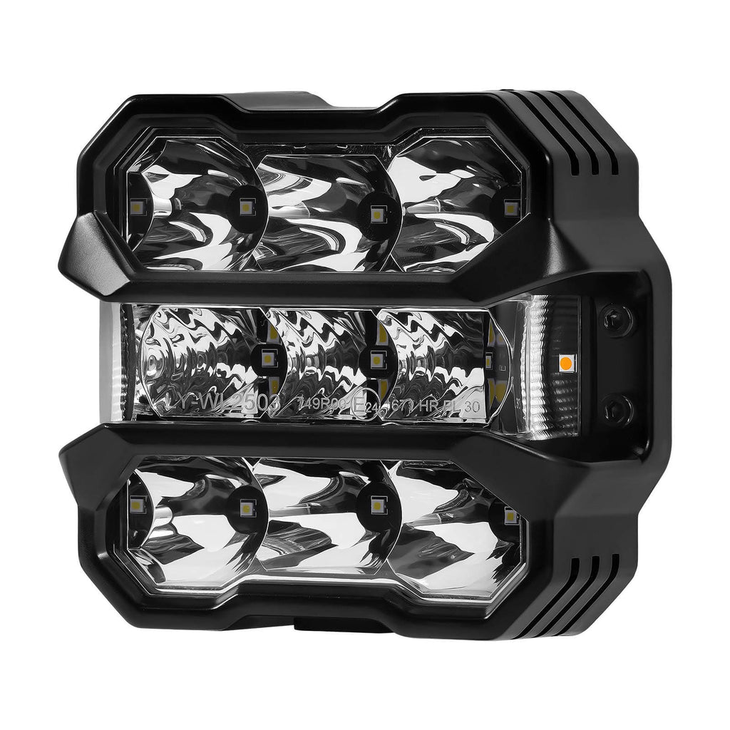 4x LED-työvalo offroad, spot ja flood, autoon ja kuorma-autoon