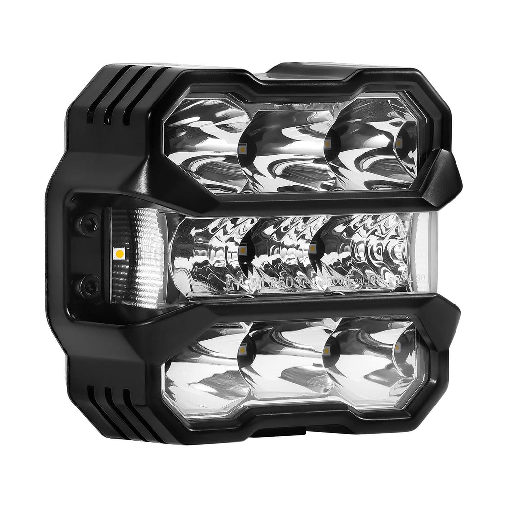 4x LED-työvalo offroad, spot ja flood, autoon ja kuorma-autoon