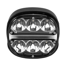 Lataa kuva Galleria-katseluun, 2x 5 LED-lisäkaukovalo keltaisella päiväajovalolla (DRL) maastoautoille, katumaastureille ja kuorma-autoille