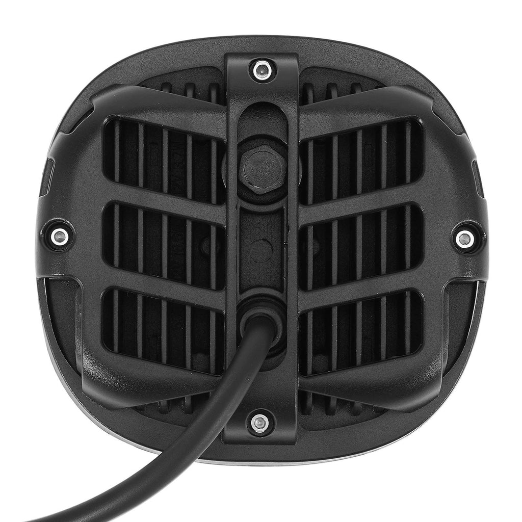 2x 5 LED-lisäkaukovalo keltaisella päiväajovalolla (DRL) maastoautoille, katumaastureille ja kuorma-autoille
