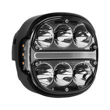 Lataa kuva Galleria-katseluun, 2x 5 LED-lisäkaukovalo keltaisella päiväajovalolla (DRL) maastoautoille, katumaastureille ja kuorma-autoille