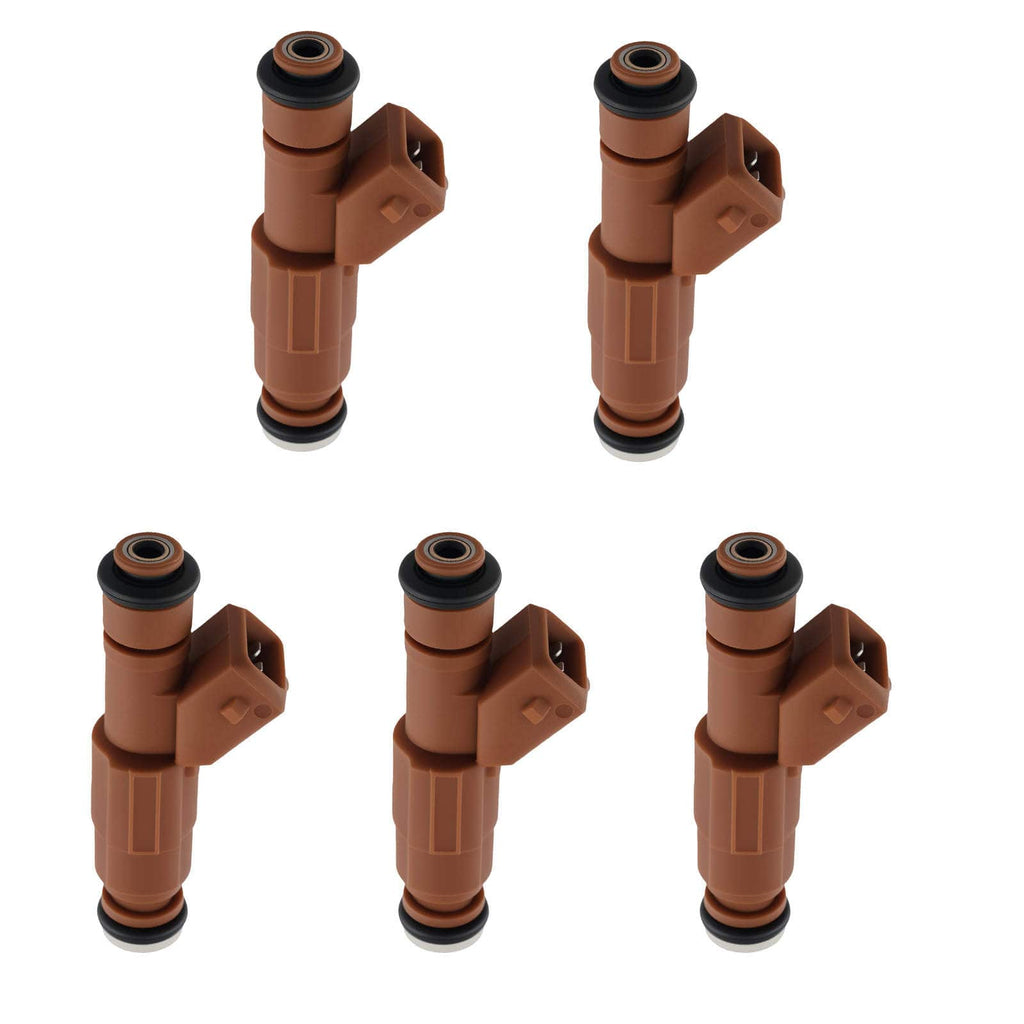 5 drivstoffinjektorer egnet for Volvo C70/S60/V70/XC90 2.4L 0280155831 FJ669