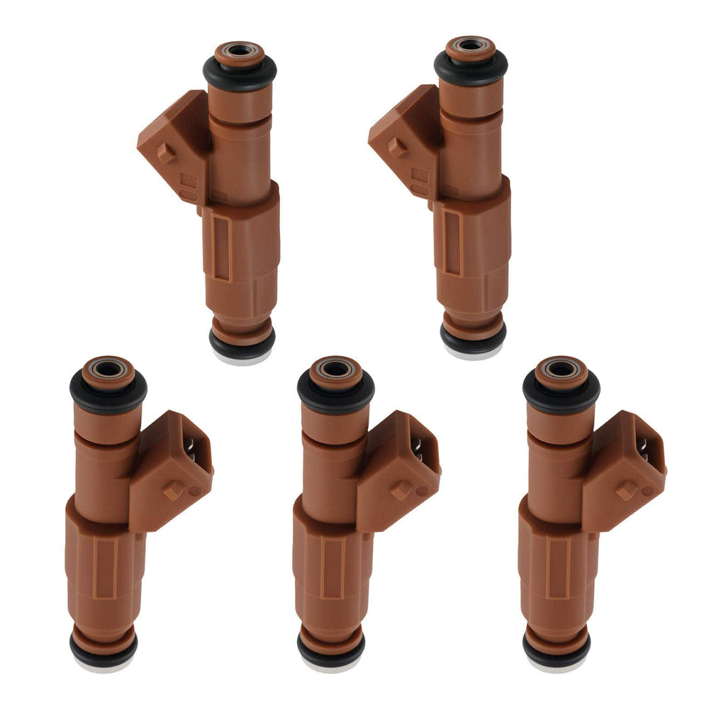 5 drivstoffinjektorer egnet for Volvo C70/S60/V70/XC90 2.4L 0280155831 FJ669