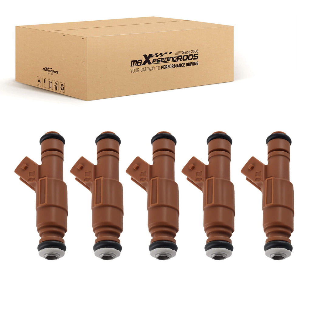 5 drivstoffinjektorer egnet for Volvo C70/S60/V70/XC90 2.4L 0280155831 FJ669