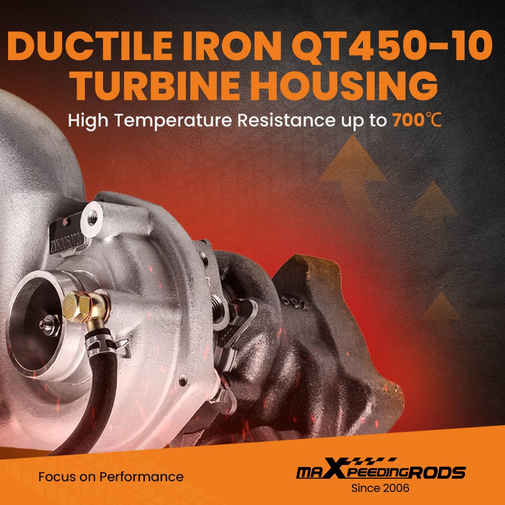 Turbo K04-026 oikea päivitys sopii Audi RS4 B5, A4 2.7 V6 Biturbo AZR ASJ 380 hv 2000-2005 | 53049880026 078145704M