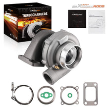 Ladda upp bild till gallerivisning, Universell turbo GT3582 GT35 anti-surge T3-fläns V-band A/R 0.63/0.70 upp till 600 hk för 4/6-cylindrig 2.5L-6.0L