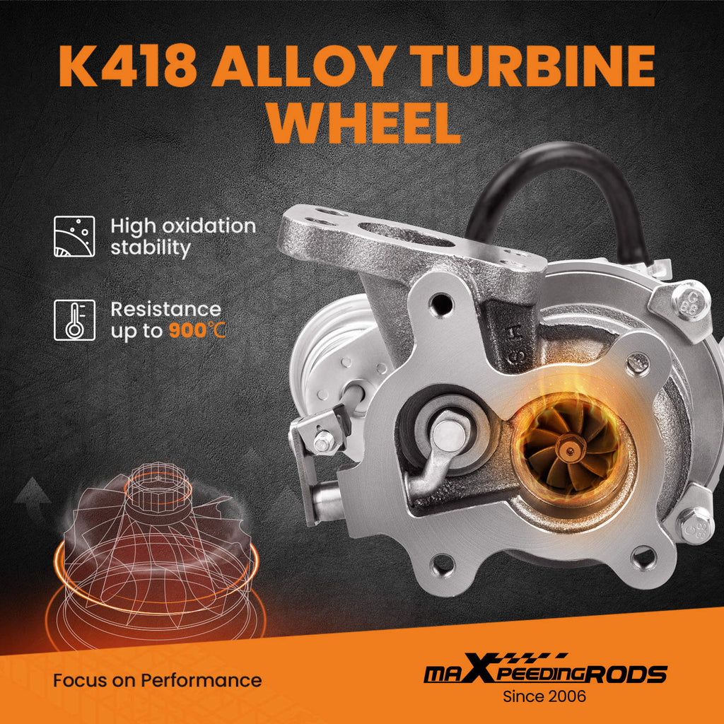 Turbo-patruuna (CHRA) KP35 sopii malleihin Citroën C1 C2 C3, Peugeot 107 206 207, Ford Fiesta, Mazda 2 1.4 HDi DV4TD 50 kW | 54359880009