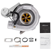 Lataa kuva Galleria-katseluun, Billet-turboahtimen T3 T04E, sopii Audi VW 1.8T VR6 .63 A/R V-band universaali