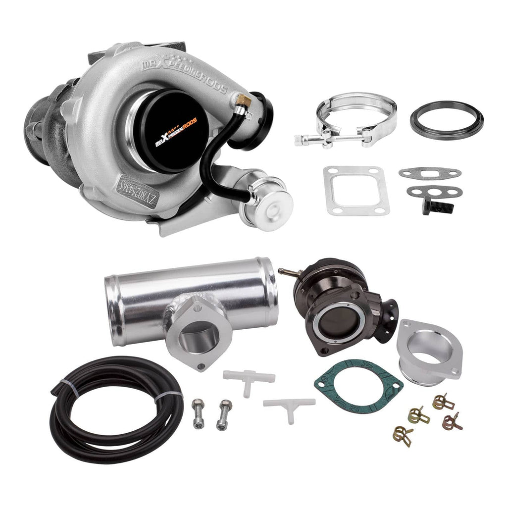 Turbo T3 T04E lämplig för Audi VW med blow-off ventilsats och 2,5 tums fläns