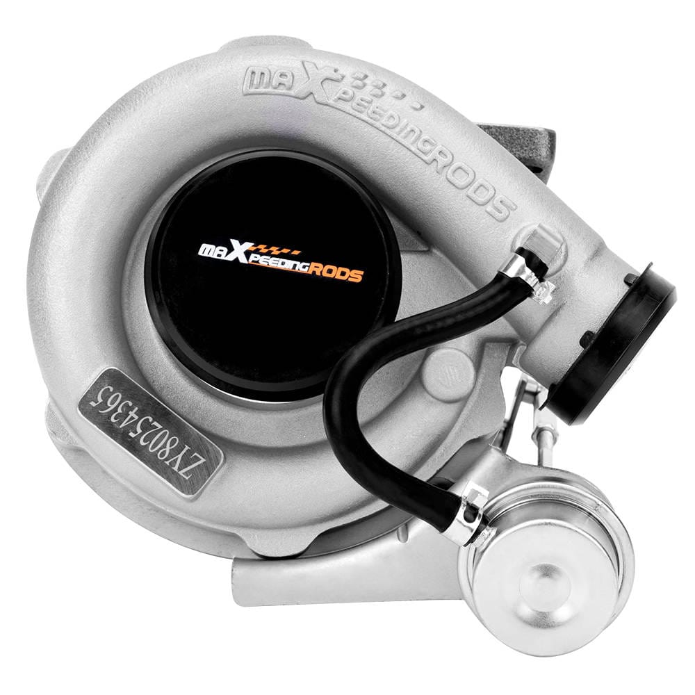 Universell T3-turbo A/R 0.63 med intercooler og 2.5 tommers 64 mm rørsett