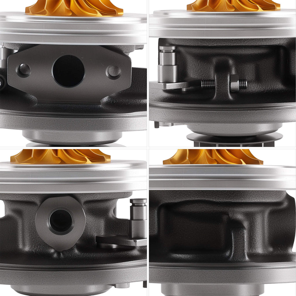 Billet turbokassett (CHRA) GT1544V lämplig för Citroën C4 Berlingo, Peugeot 207 308, Ford Focus, Mini 1.6 HDi TDCi 66-80 kW | 740821-2