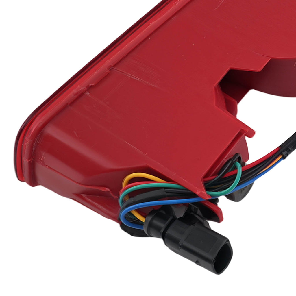 Venstre baglygte cover egnet til Audi Q7 4LB 3.0 4.2 TDI TFSI 2006-2015 4L0945095 Rød