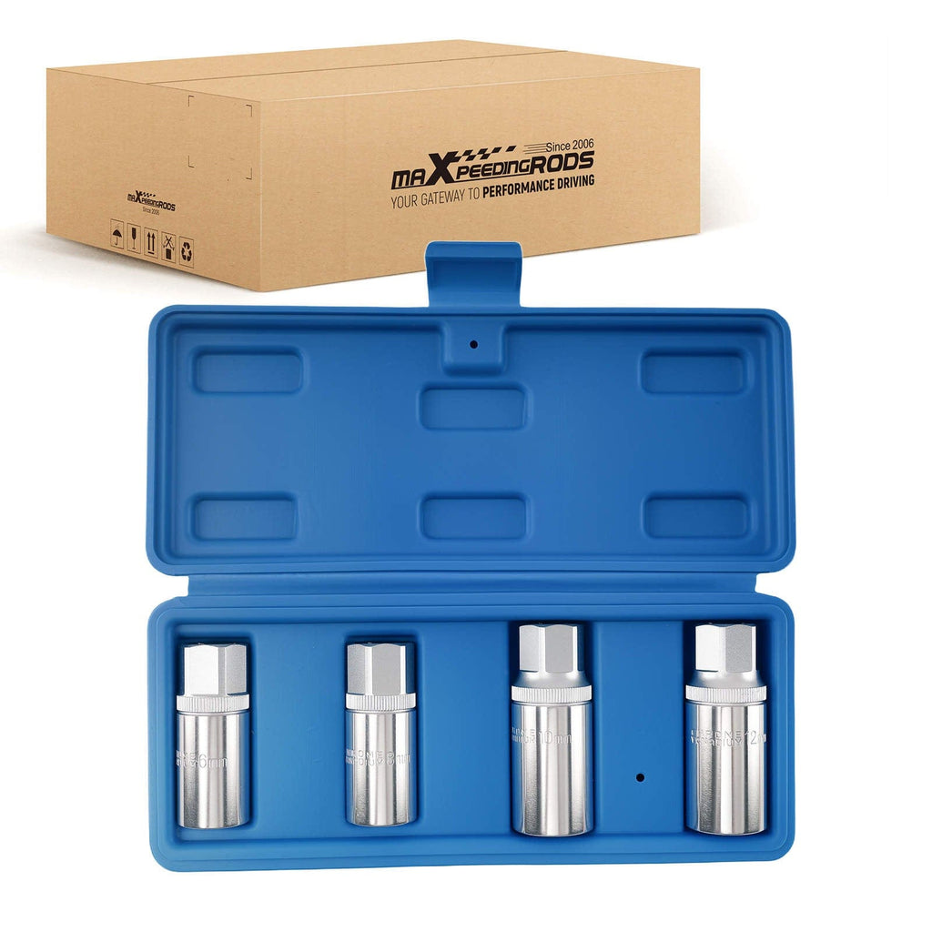 4-delars set för pinnbultar 6–12 mm, 1/2 tum, i väska