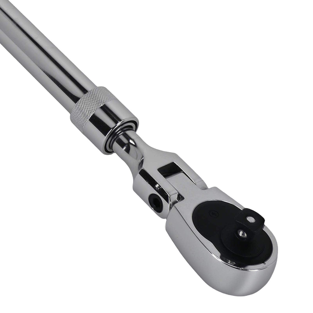 1/2 tums 72-tänders utdragbart spärrskaft 330–440 mm med flexibelt huvud