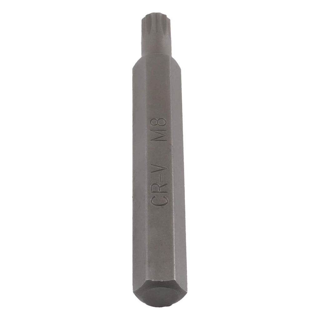 11 stk. 12-kant spline bitsæt egnet til BMW, Audi, VW, Mercedes 1/2" CRV 30/75 mm