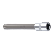 Indlæs billede til gallerivisning Sæt med 8 lange Torx-topnøgler 3/8" drev T25-T60 110 mm professionelt CRV-stål