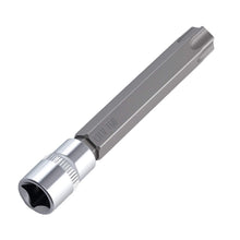 Indlæs billede til gallerivisning Sæt med 8 lange Torx-topnøgler 3/8" drev T25-T60 110 mm professionelt CRV-stål