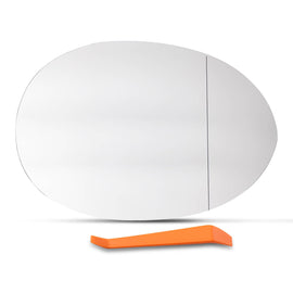 Sidespeilglass høyre egnet for Mini F56 F55 F54 2013-2019 51167366040