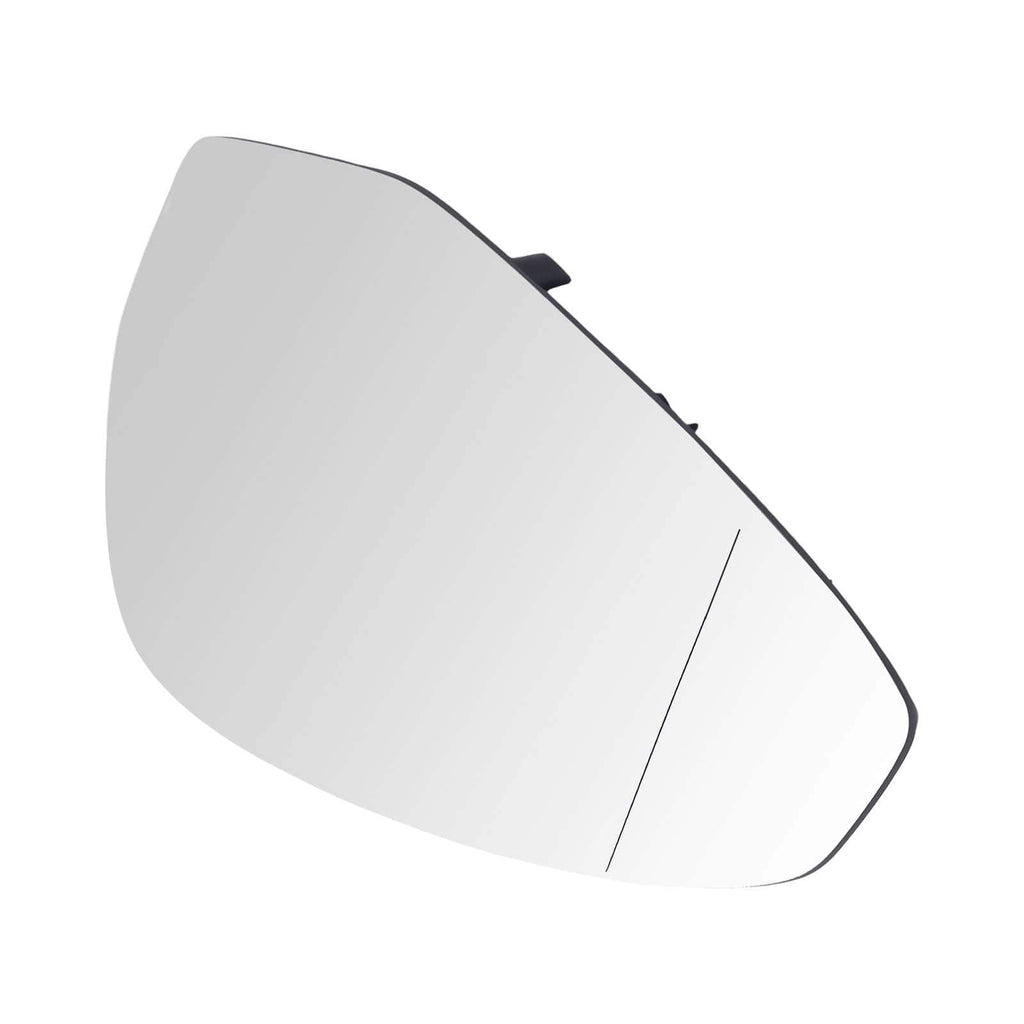Asfäriskt spegelglas vänster lämpligt för Audi A4 B9 Avant 2015-2025 8W0857535E