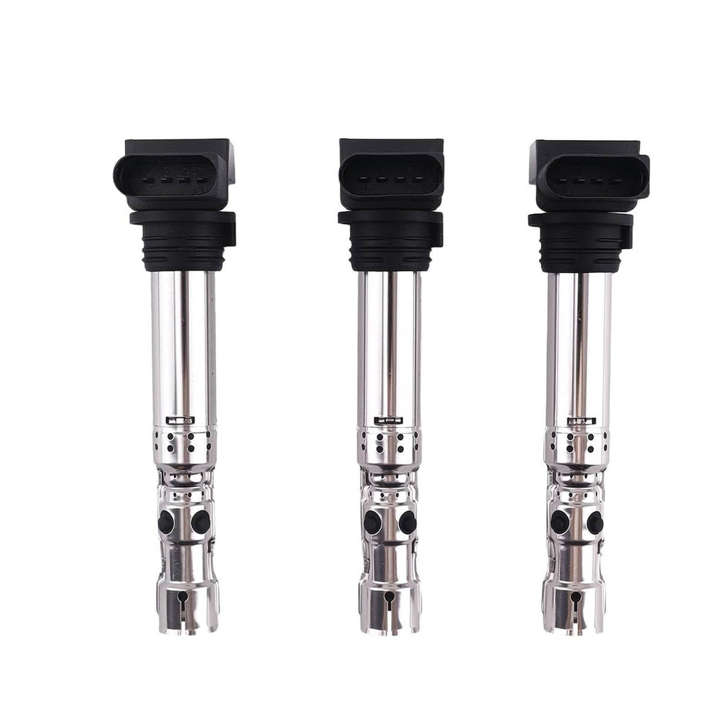 3x Tændspolesæt egnet til VW Fox, Seat Ibiza 1.2L 03D905105A 03D905105B