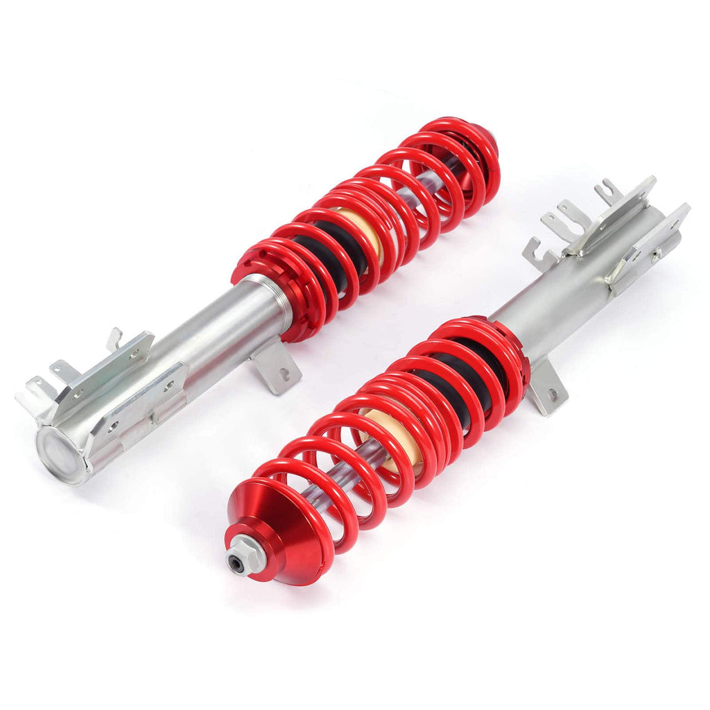 Gevind til foraksel (2 stk.) egnet til Fiat 500 og Abarth 500 (fra 2007), Panda, Ford Ka 2 | Gevindundervogn sænkning 0-25 mm