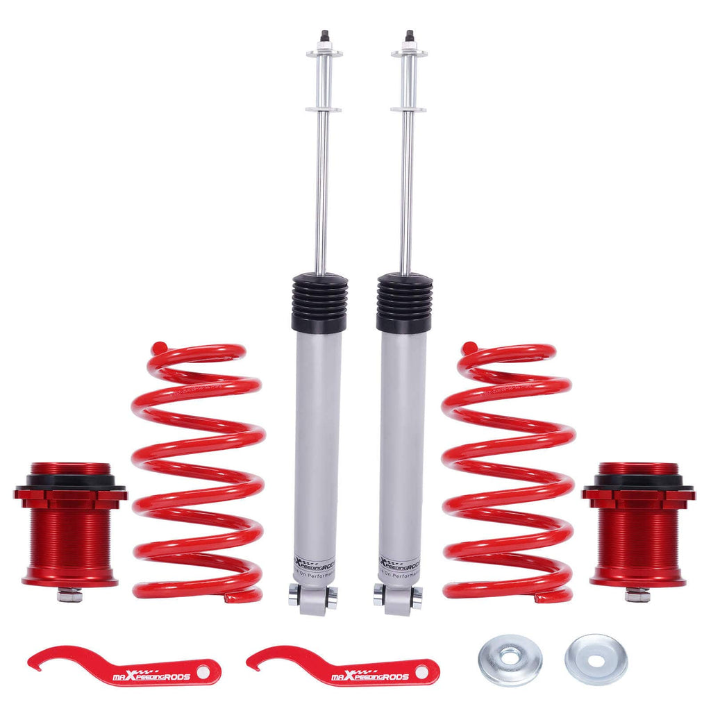 Coilover-sats bak (2 st) lämplig för VW Golf 7 (MK7), Seat Leon 5F, Audi A3 8V och Skoda Octavia 3 2012-2019 | Coilover-sats