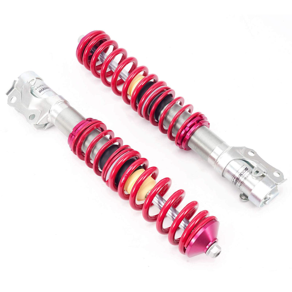 Gevindundervogn foran (2 stk.) passer til VW Golf 2 og 3, Jetta 2, Vento, Corrado 1984-2000 | Coilovers sænkning 0-25 mm