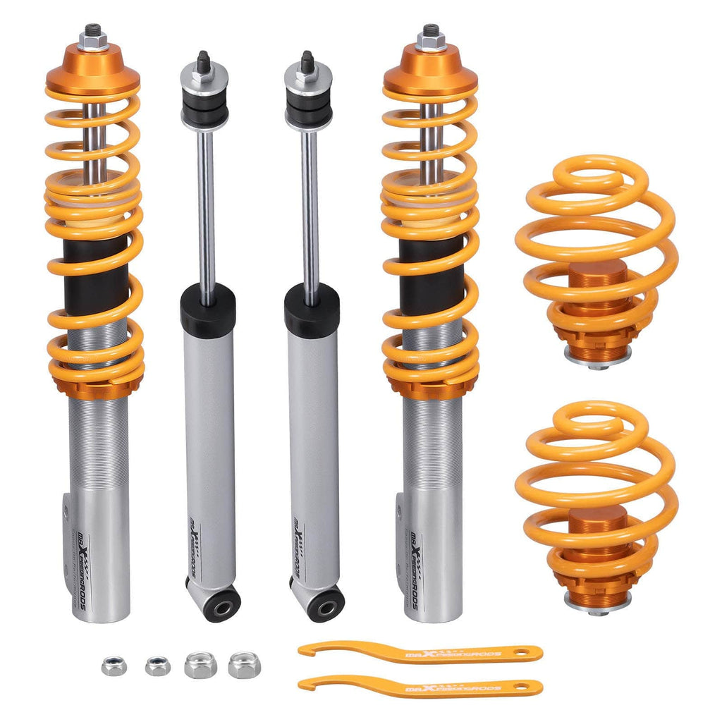 Gevindundervogn egnet til Renault Clio 2 (II) 1998-2005 | Højdejusterbare coilovers, sænkning 0-60 mm