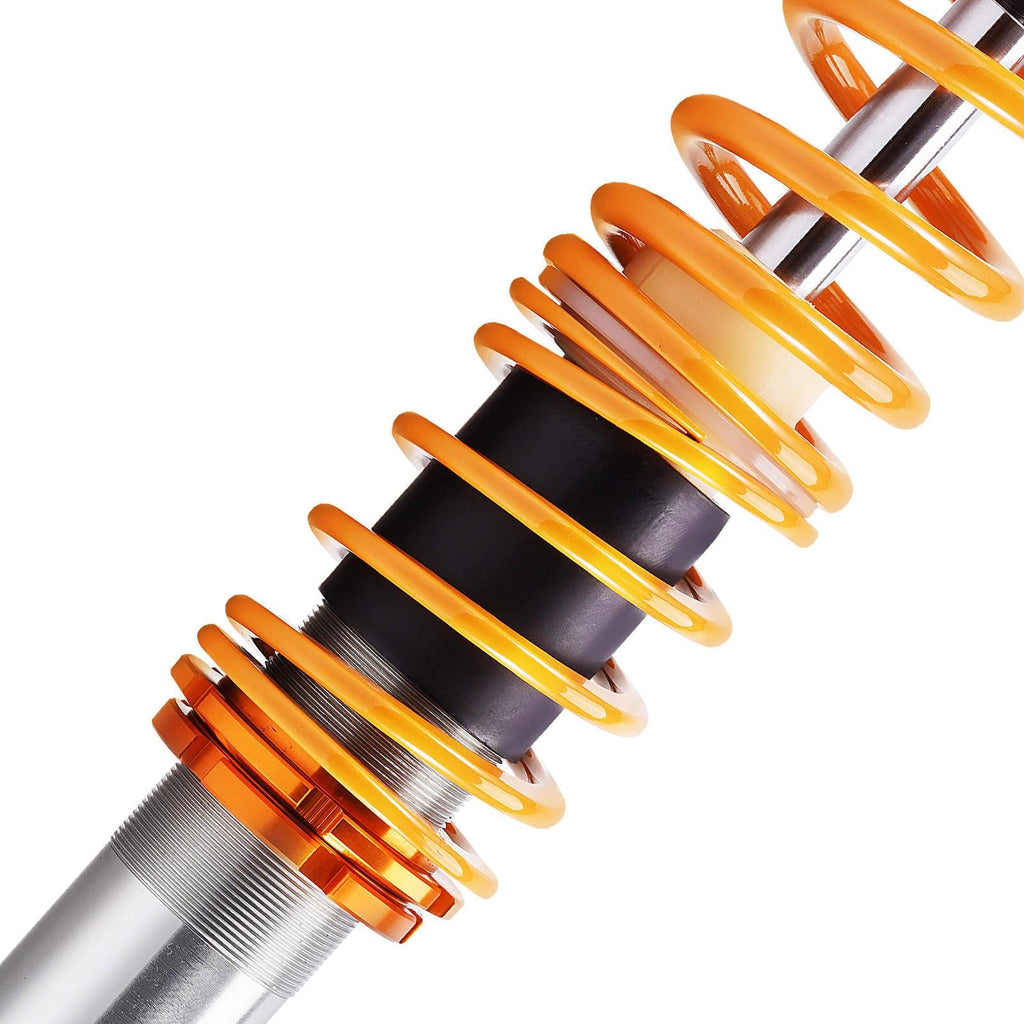 Säädettävä alustasarja (coilover), 4 kpl, sopii Mazda MX-5 NA / Miata / Eunos Roadster 1990-1997 | korkeussäädettävä, 7 kg/mm