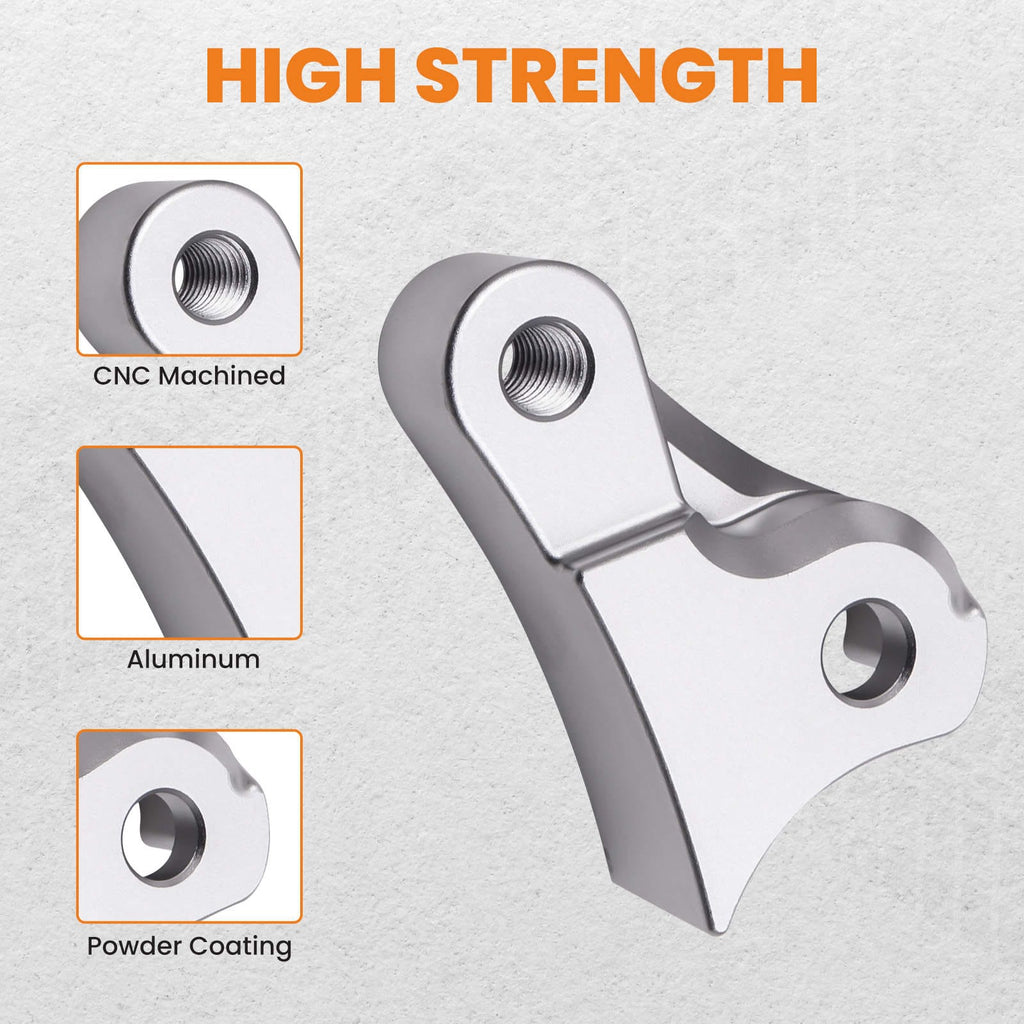 Senkesett bak 1 tomme egnet for Harley-Davidson Touring Street Glide Road Glide Road King 2010-2019