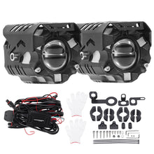 Last bildet i gallerivisningen, 80 W 12 V LED-ekstralys for motorsykkel og SSV, IP67, 3200 K/6000 K, vanntett