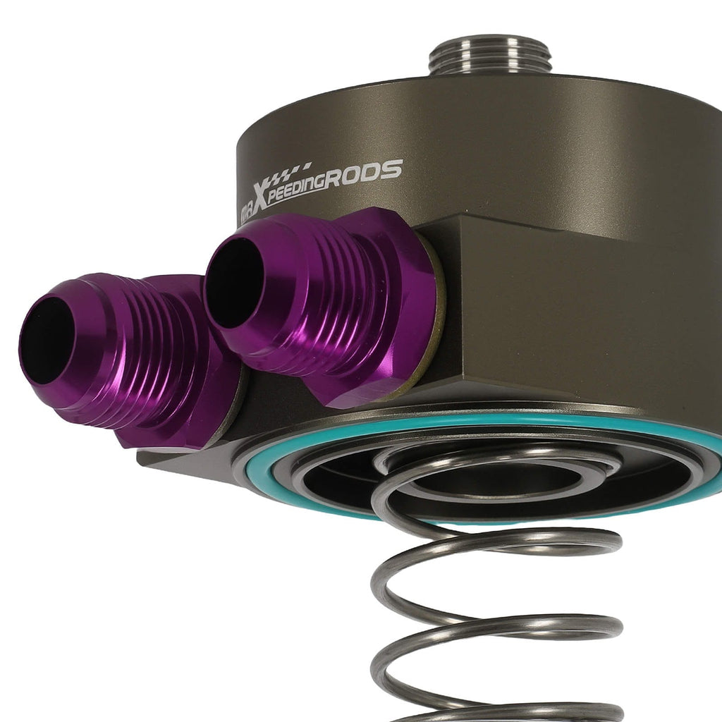 AN10 CNC olieadapter egnet til VW Audi Skoda 1.4T 1.6L EA111 motor MK5 MK6